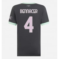 AC Milan Ismael Bennacer #4 Tredjedrakt Dame 2024-25 Kortermet